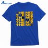 Jacob Misiorowski The Miz Text Stack T-shirt 1