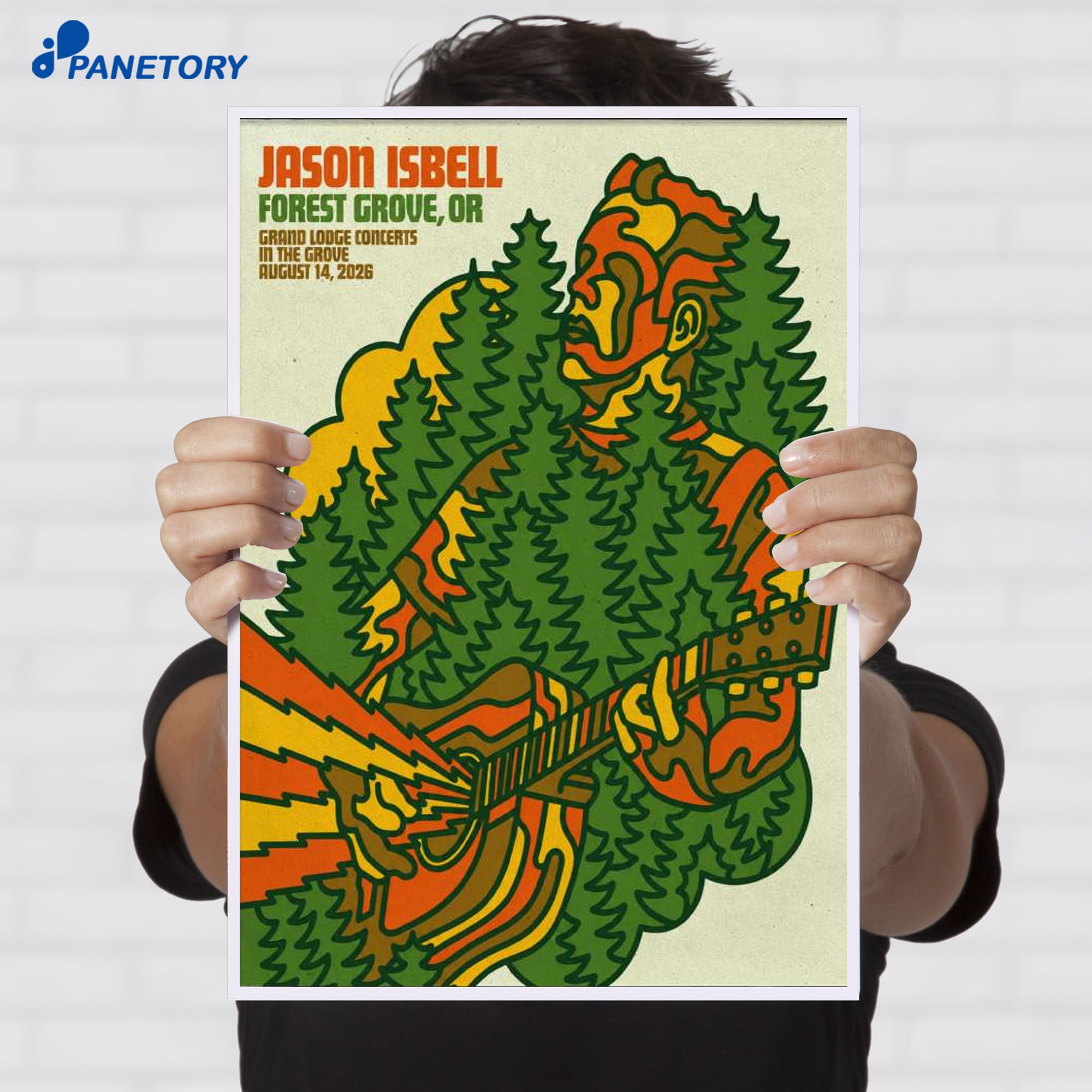 Jason Isbell Forest Grove Or Aug 14 2026 Poster Jason Isbell Forest Grove Or Aug 14 2026 Poster