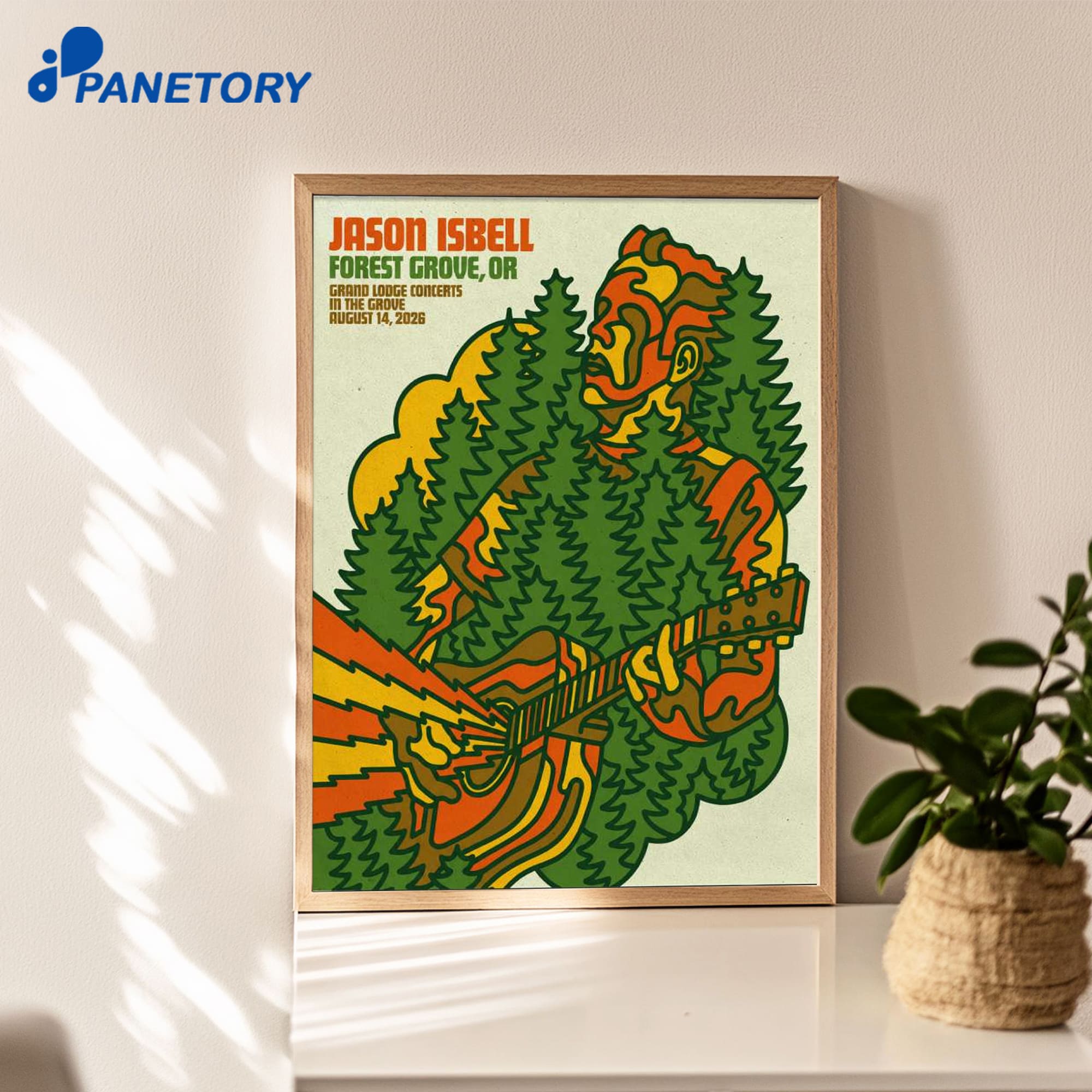 Jason Isbell Forest Grove Or Aug 14 2026 Poster Jason Isbell Forest Grove Or Aug 14 2026 Poster