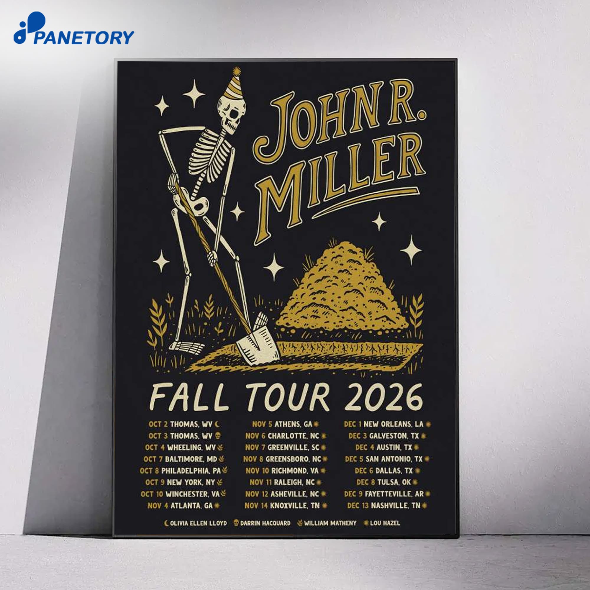 John R. Miller Fall Tour 2026 Poster 4 John R. Miller Fall Tour 2026 Poster 1
