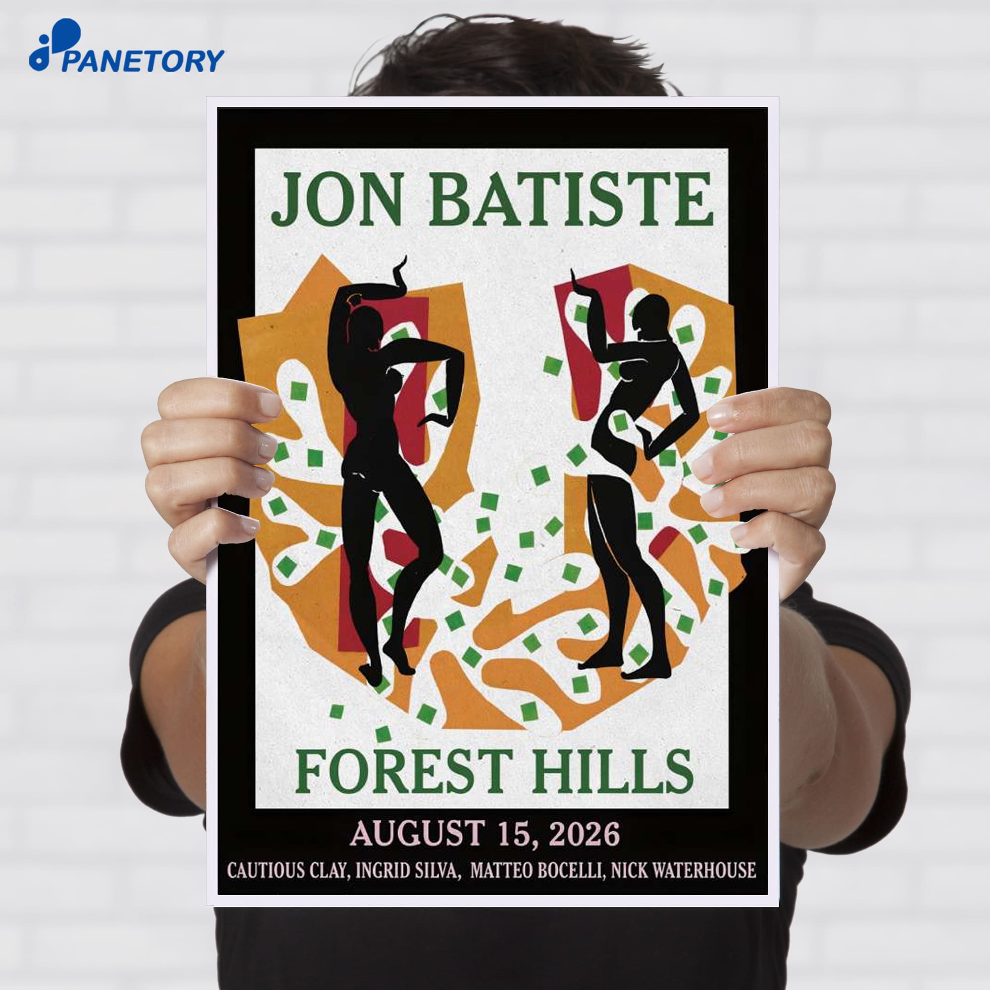 Jon Batiste Forest Hills Stadium Queens Ny Aug 15 2026 Poster Jon Batiste Forest Hills Stadium Queens Ny Aug 15 2026 Poster