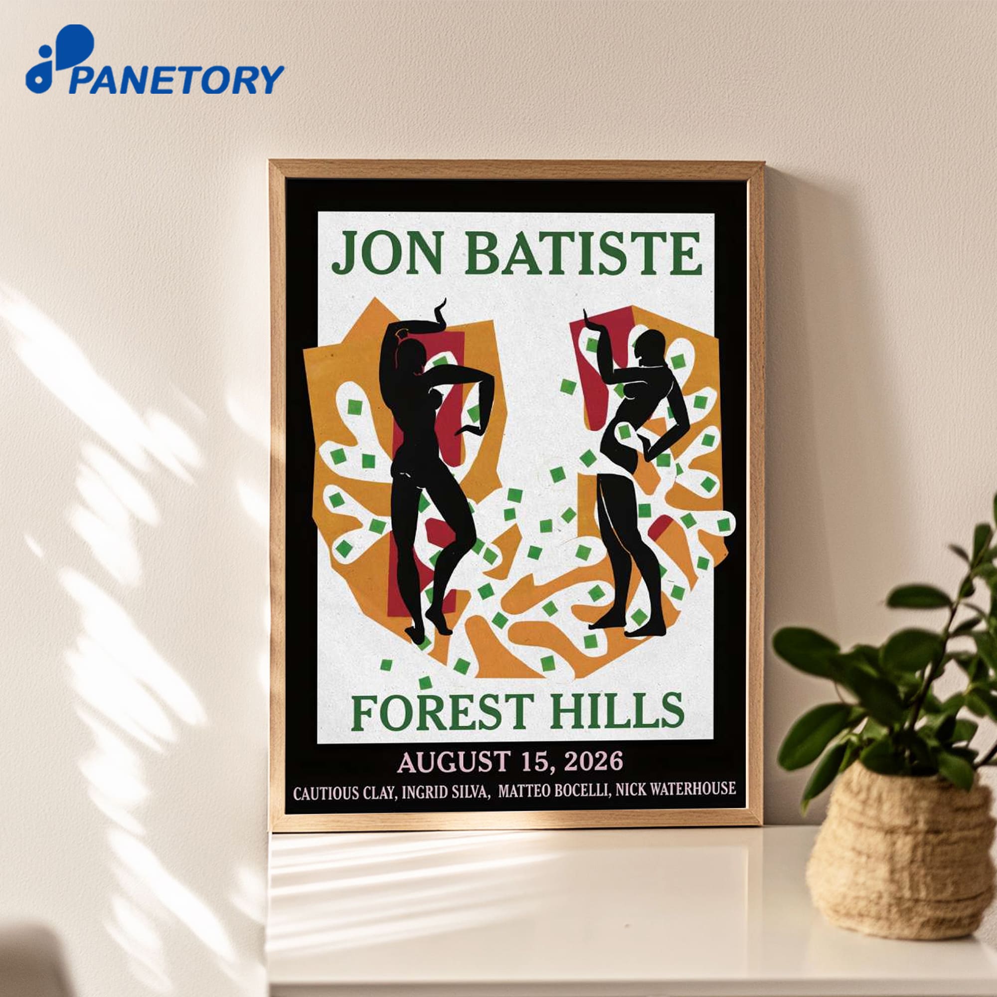 Jon Batiste Forest Hills Stadium Queens Ny Aug 15 2026 Poster Jon Batiste Forest Hills Stadium Queens Ny Aug 15 2026 Poster