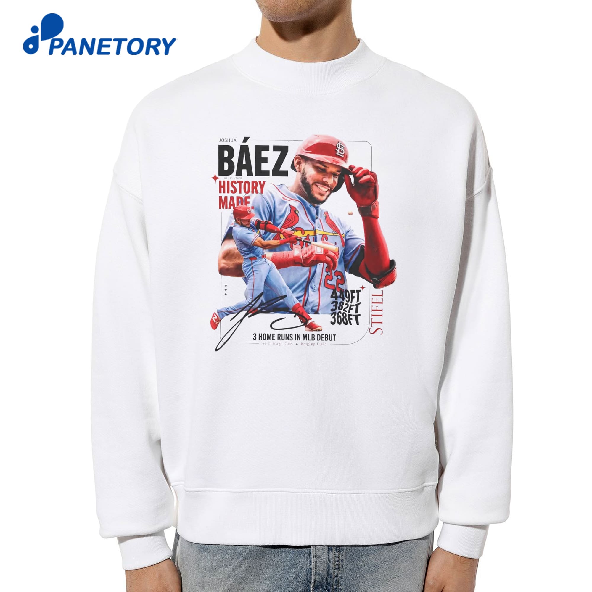 Joshua Báez History Made T-Shirt 6 Joshua Báez History Made T-Shirt 2