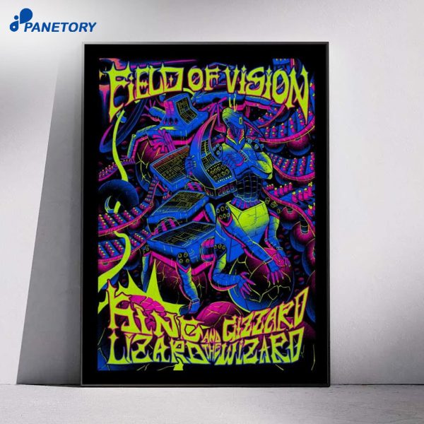 King Gizzard And The Lizard Wizard Field Of Vision 2026 Poster
