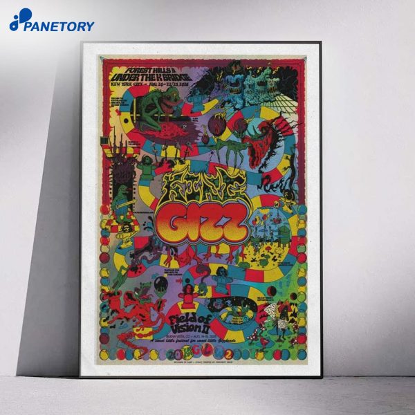 King Gizzard And The Lizard Wizard Queens NY 2026 Poster