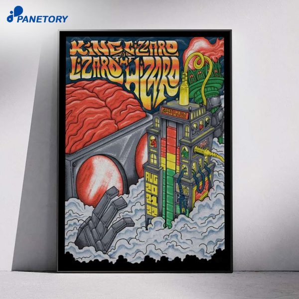 King Gizzard And The Lizard Wizard Queens NY Aug 20-23 2026 Poster