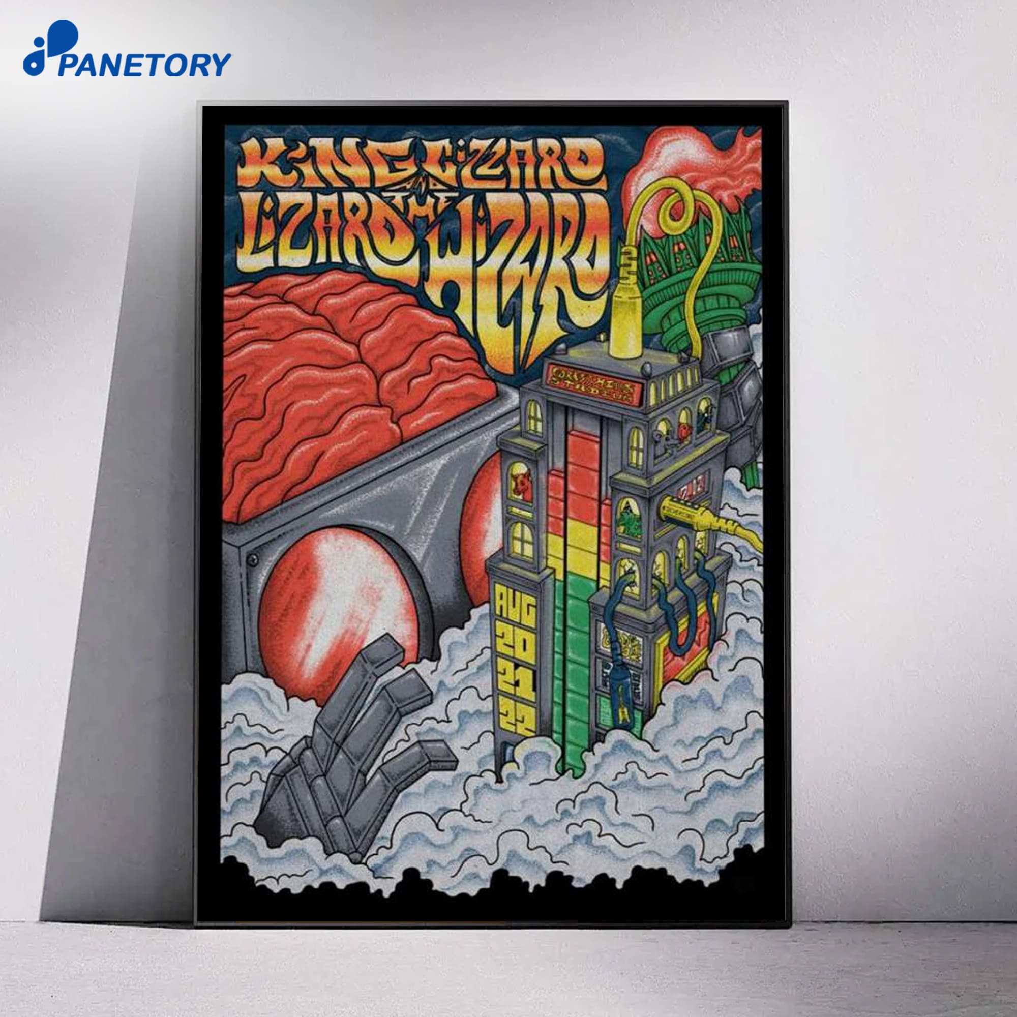 King Gizzard And The Lizard Wizard Queens Ny Aug 20-23 2026 Poster 4 King Gizzard And The Lizard Wizard Queens Ny Aug 20-23 2026 Poster 1