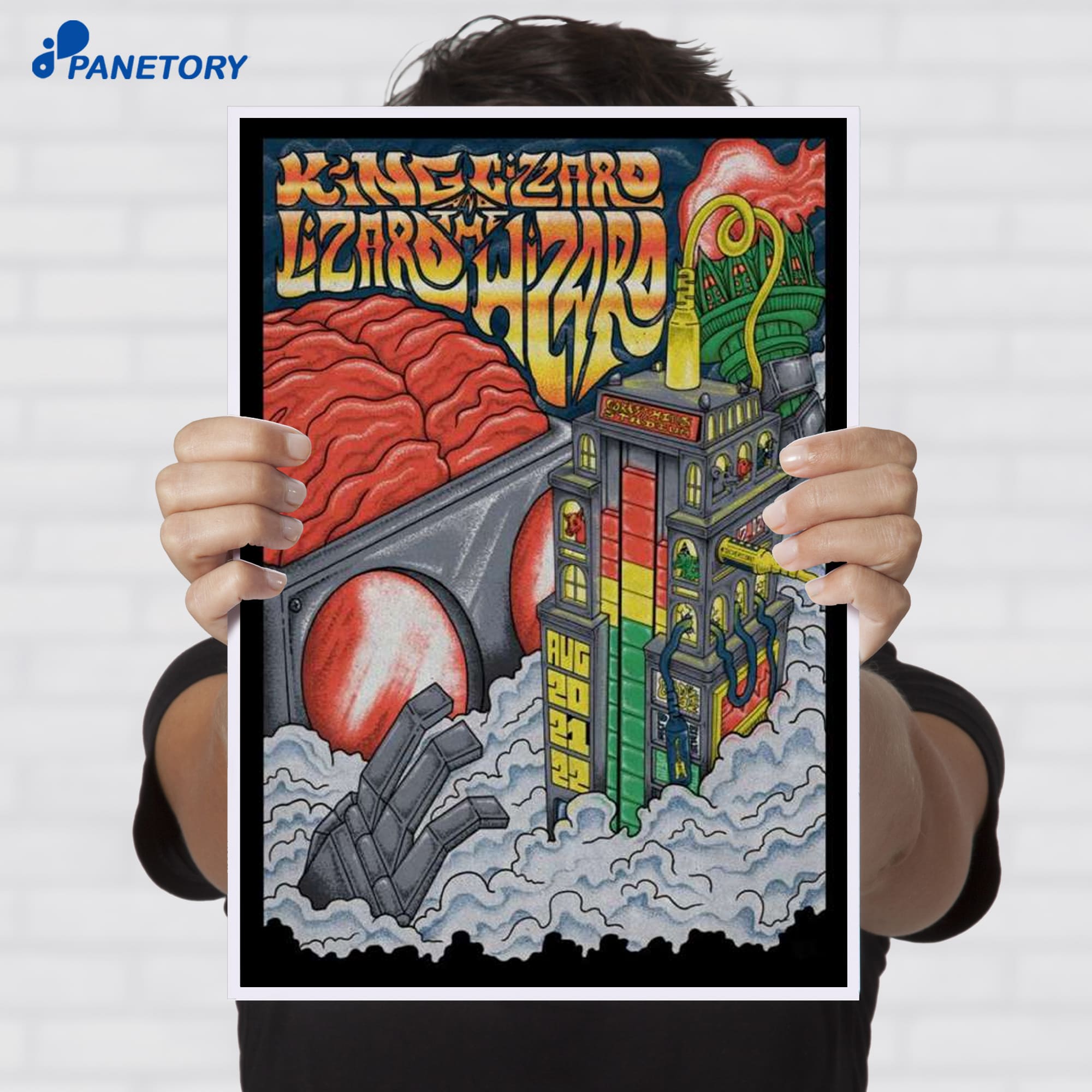King Gizzard And The Lizard Wizard Queens Ny Aug 20-23 2026 Poster King Gizzard And The Lizard Wizard Queens Ny Aug 20-23 2026 Poster