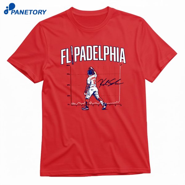 Kyle Schwarber Flipadelphia T-Shirt