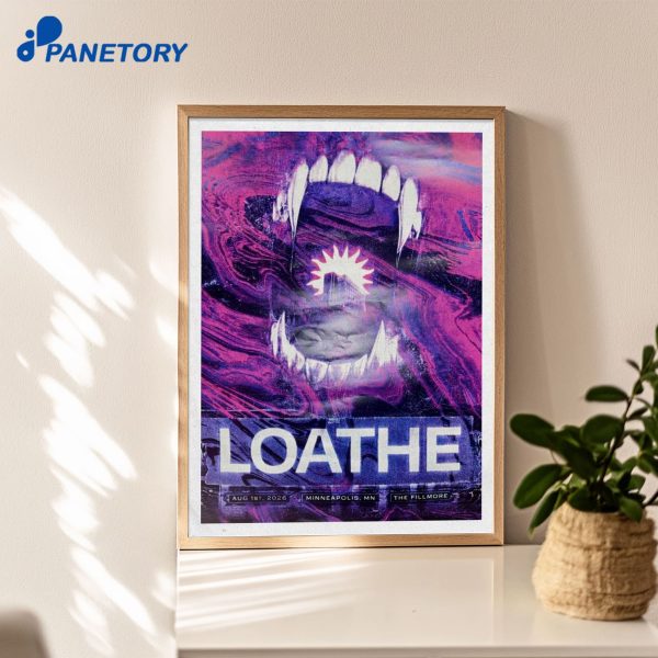 Loathe Minneapolis Live Aug 1 2026 Poster