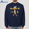 Lsu Football Dj Pickett Jr. Name Number Pose T-Shirt 2