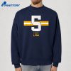 Lsu Football Dj Pickett Name Number Stripe T-Shirt 4 Lsu Football Dj Pickett Name Number Stripe T-Shirt 2