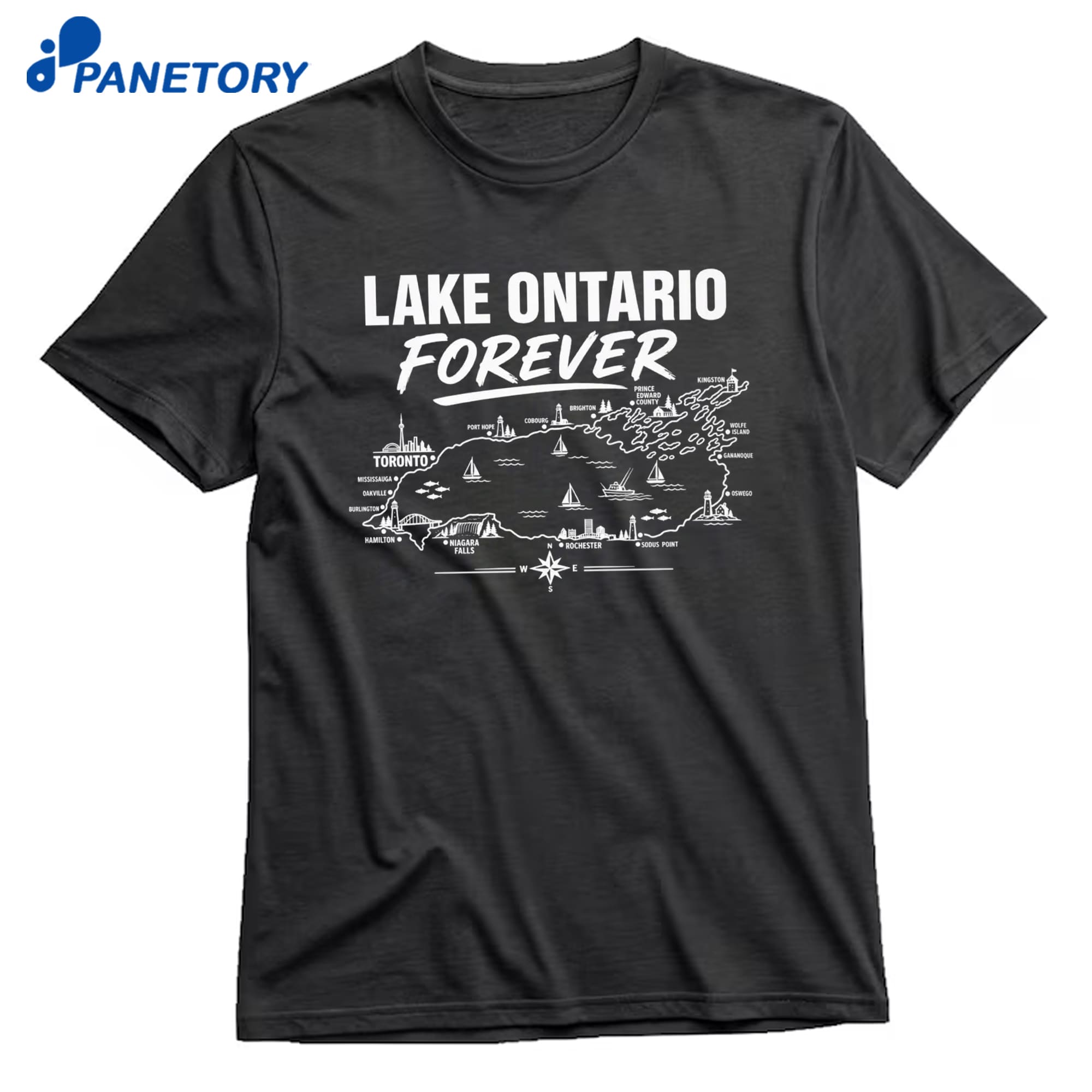 Lake Ontario Forever T-Shirt 8 Lake Ontario Forever T-Shirt 1