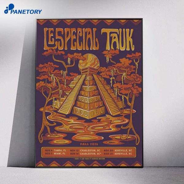 Lespecial Tauk Fall Tour 2026 Poster