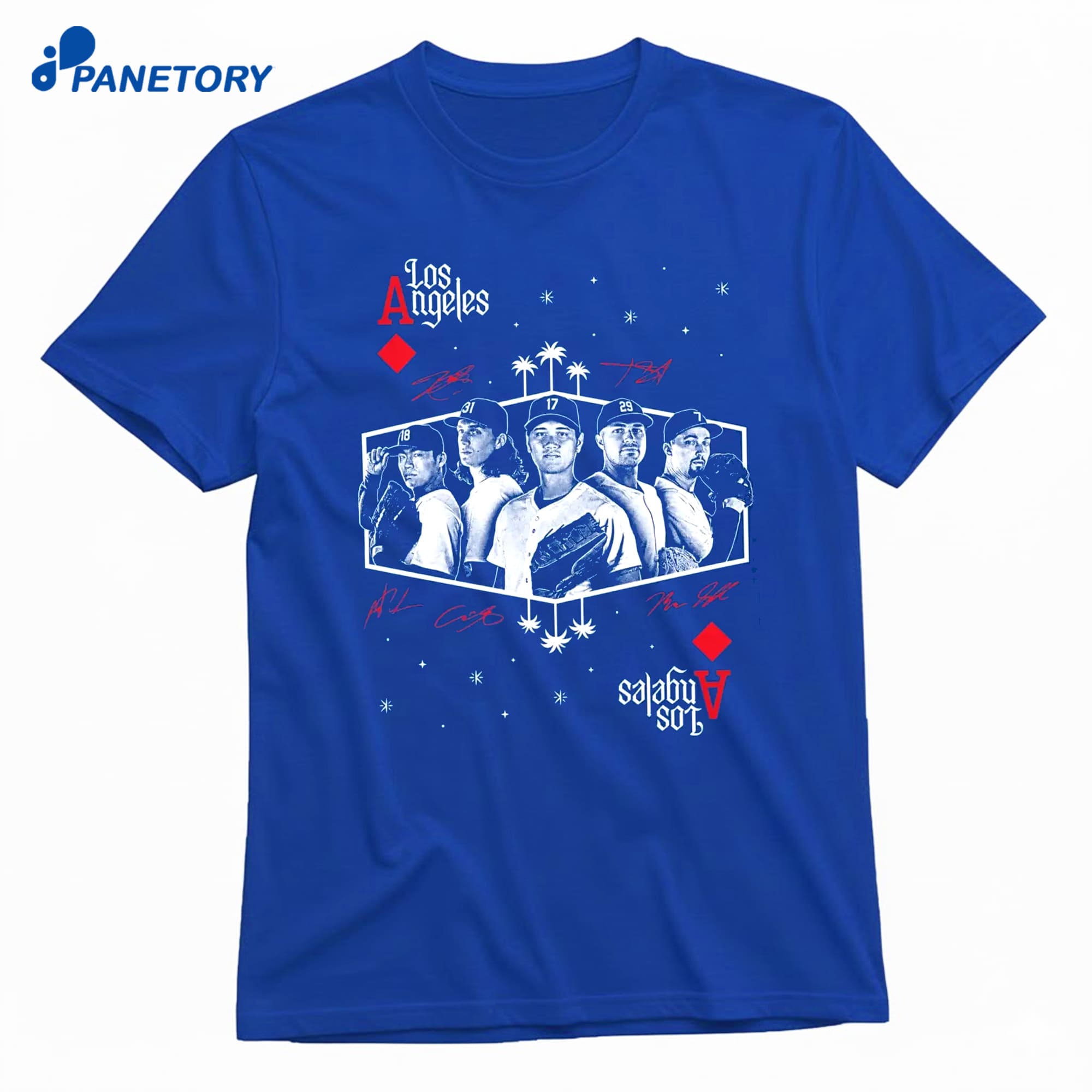 Los Angeles Dodgers Aces T-Shirt 8 Los Angeles Dodgers Aces T-Shirt 1