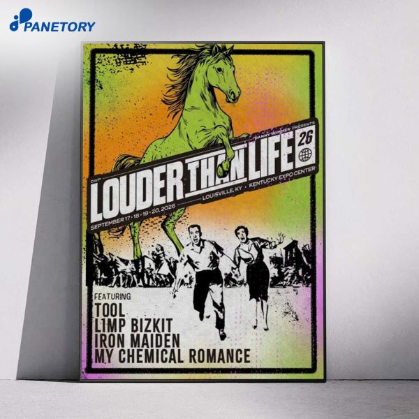 Louder Than Life Louisville Sep 17-20 2026 Poster