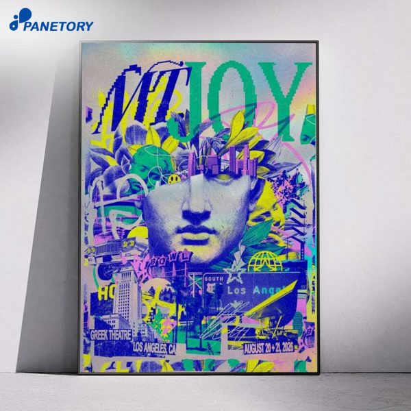 Mt. Joy Greek Theatre Los Angeles CA Aug 20-21 2026 Poster