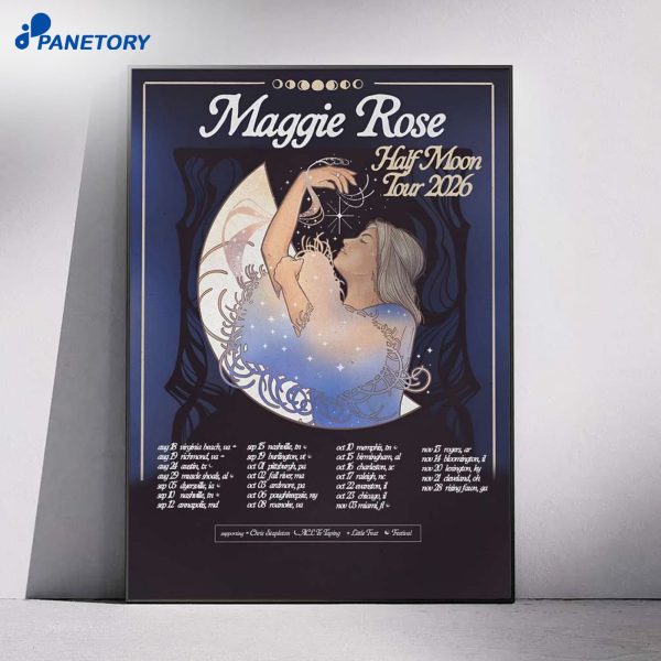 Maggie Rose Half Moon Tour 2026 Poster
