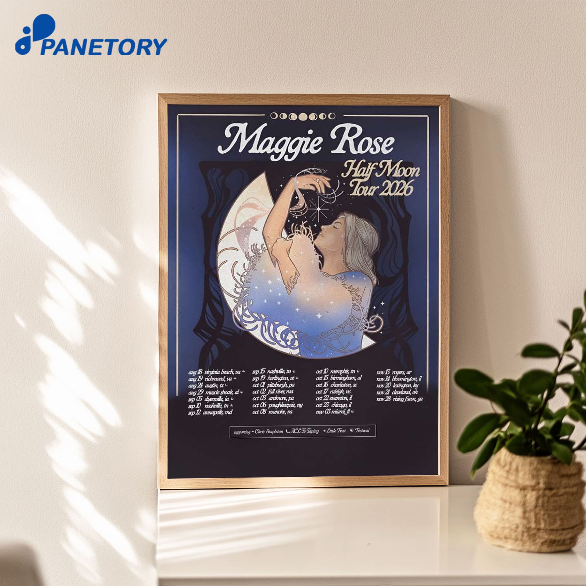 Maggie Rose Half Moon Tour 2026 Poster Maggie Rose Half Moon Tour 2026 Poster