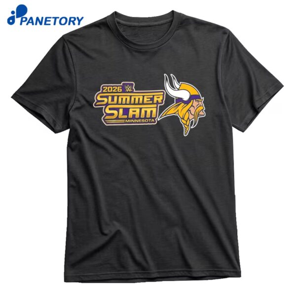 Minnesota Vikings Summerslam T-Shirt