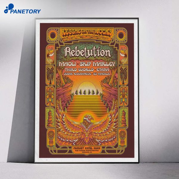 Morrison Colorado Revolution Reggae Aug 22 2026 Poster