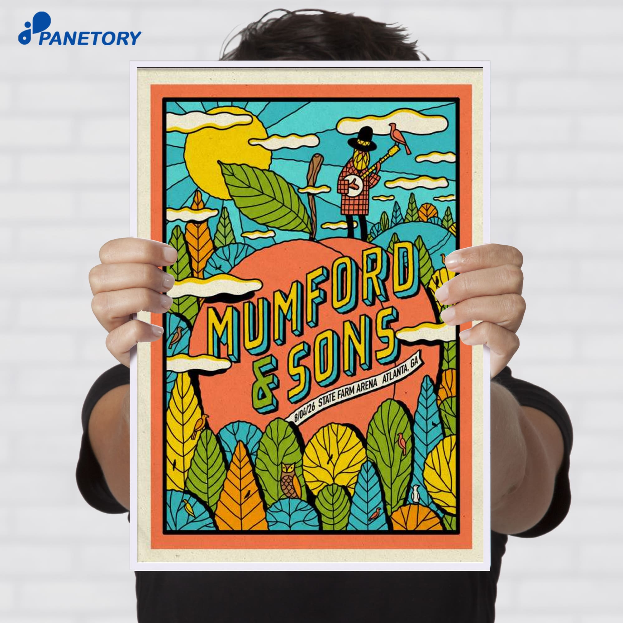 Mumford And Sons Atlanta Ga Aug 4 2026 Poster Mumford And Sons Atlanta Ga Aug 4 2026 Poster