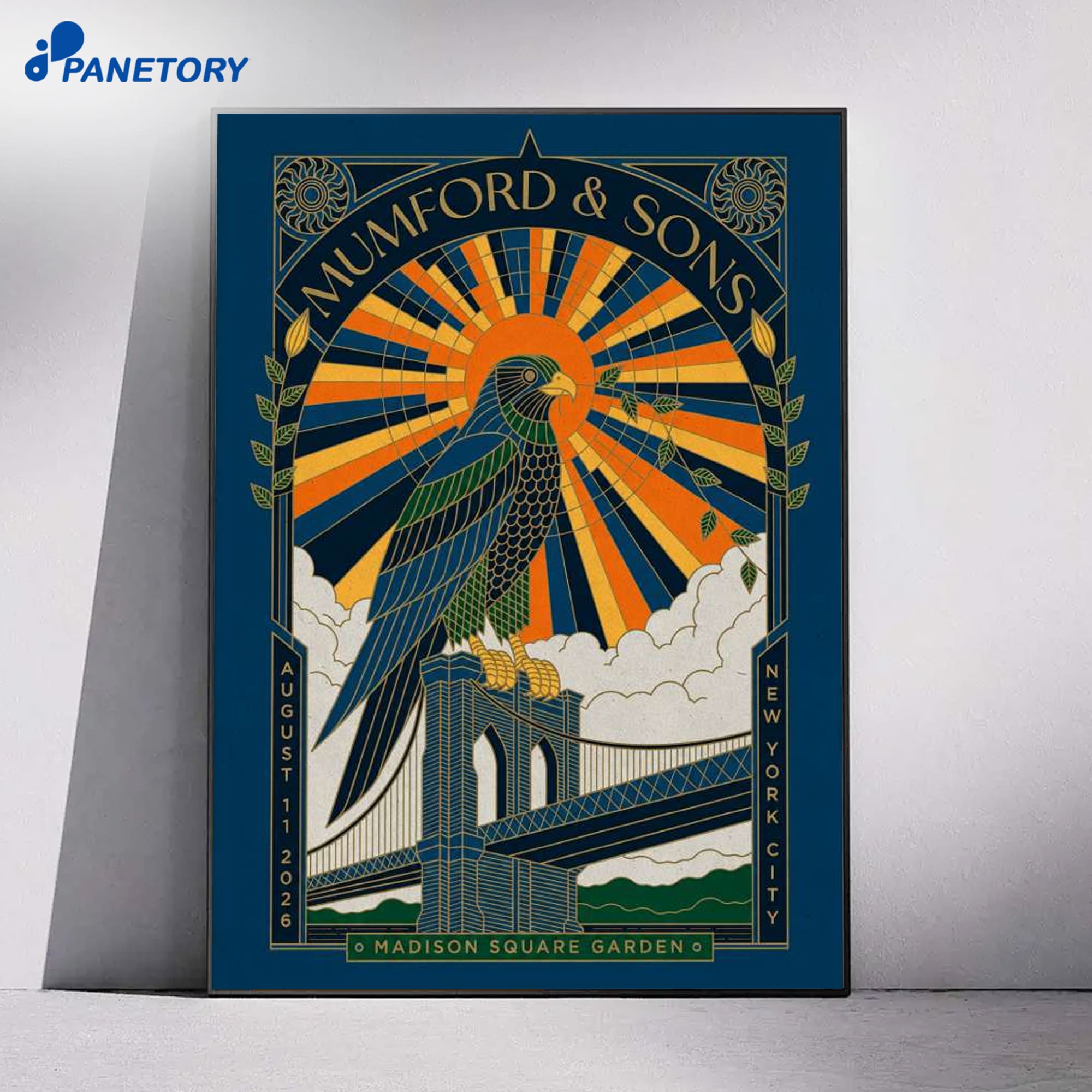 Mumford And Sons Nyc Aug 11 2026 Poster 4 Mumford And Sons Nyc Aug 11 2026 Poster 1
