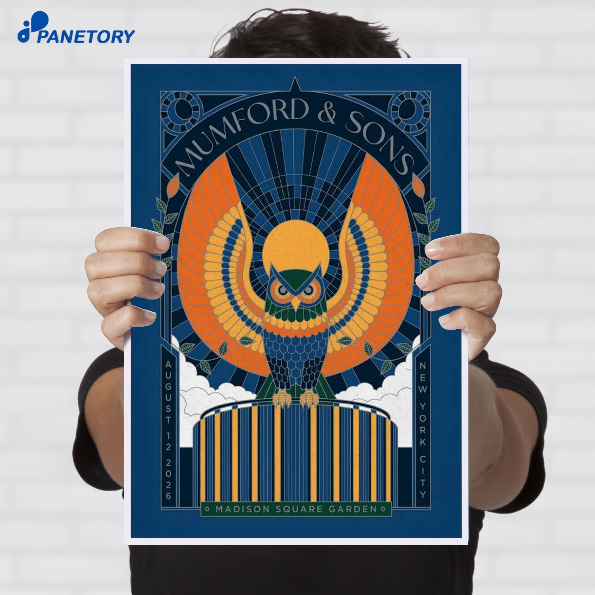 Mumford And Sons New York Ny Aug 12 2026 Poster Mumford And Sons New York Ny Aug 12 2026 Poster