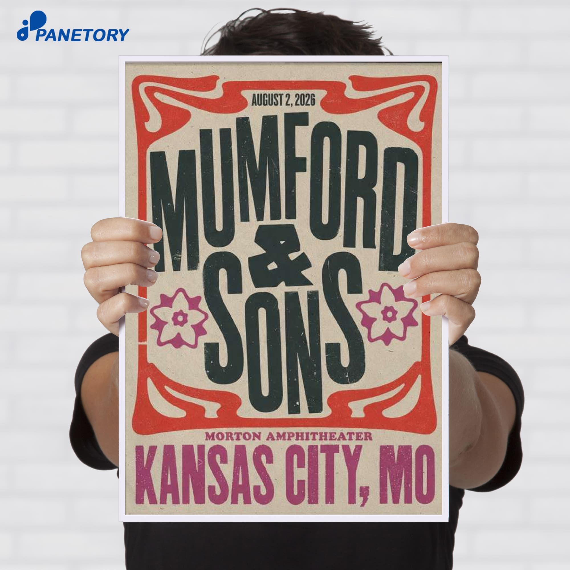 Mumford And Sons Riverside Mo Tour Aug 2 2026 Poster Mumford And Sons Riverside Mo Tour Aug 2 2026 Poster