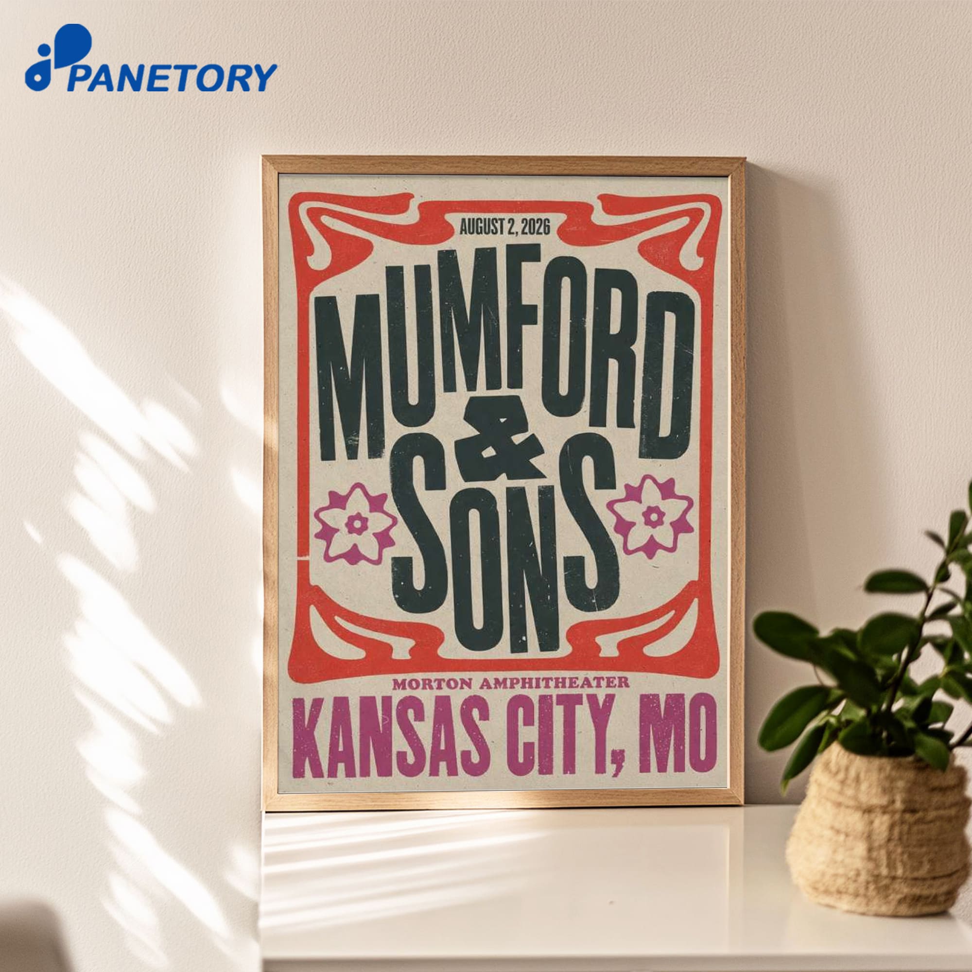 Mumford And Sons Riverside Mo Tour Aug 2 2026 Poster Mumford And Sons Riverside Mo Tour Aug 2 2026 Poster