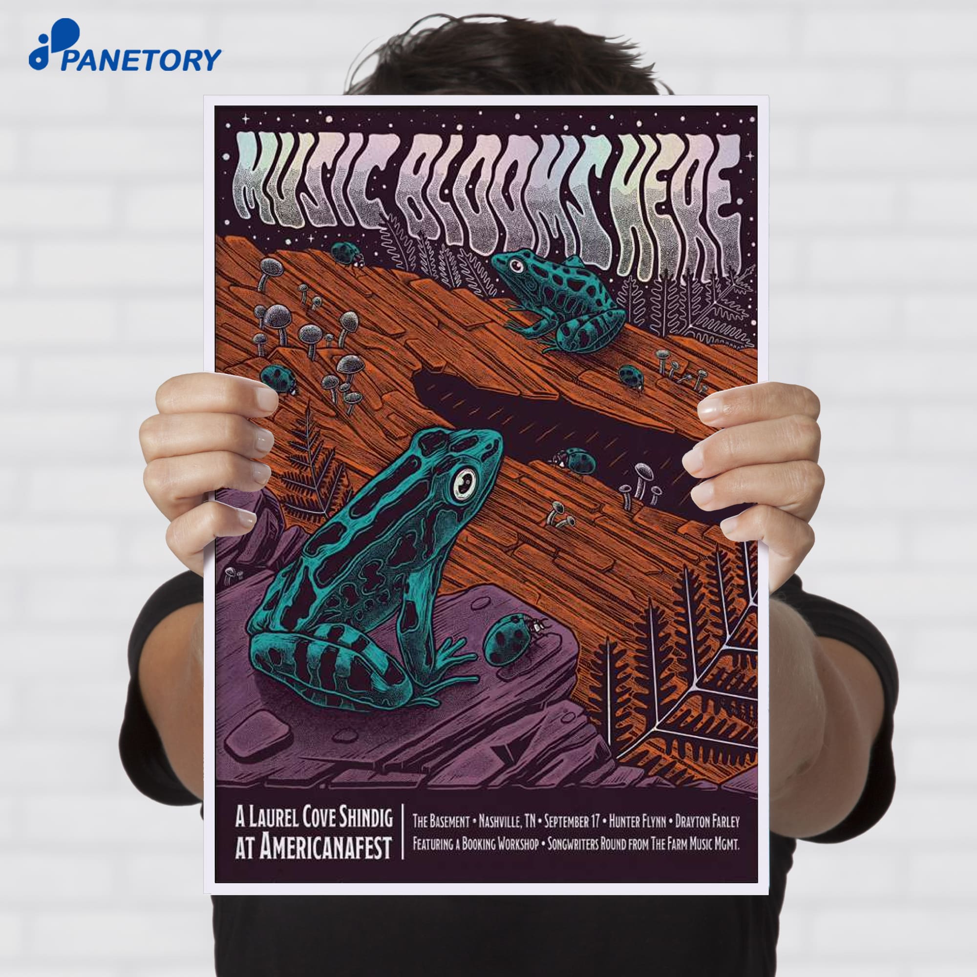 Music Blooms Here Nashville Tn Tour Sep 17 2026 Poster Music Blooms Here Nashville Tn Tour Sep 17 2026 Poster