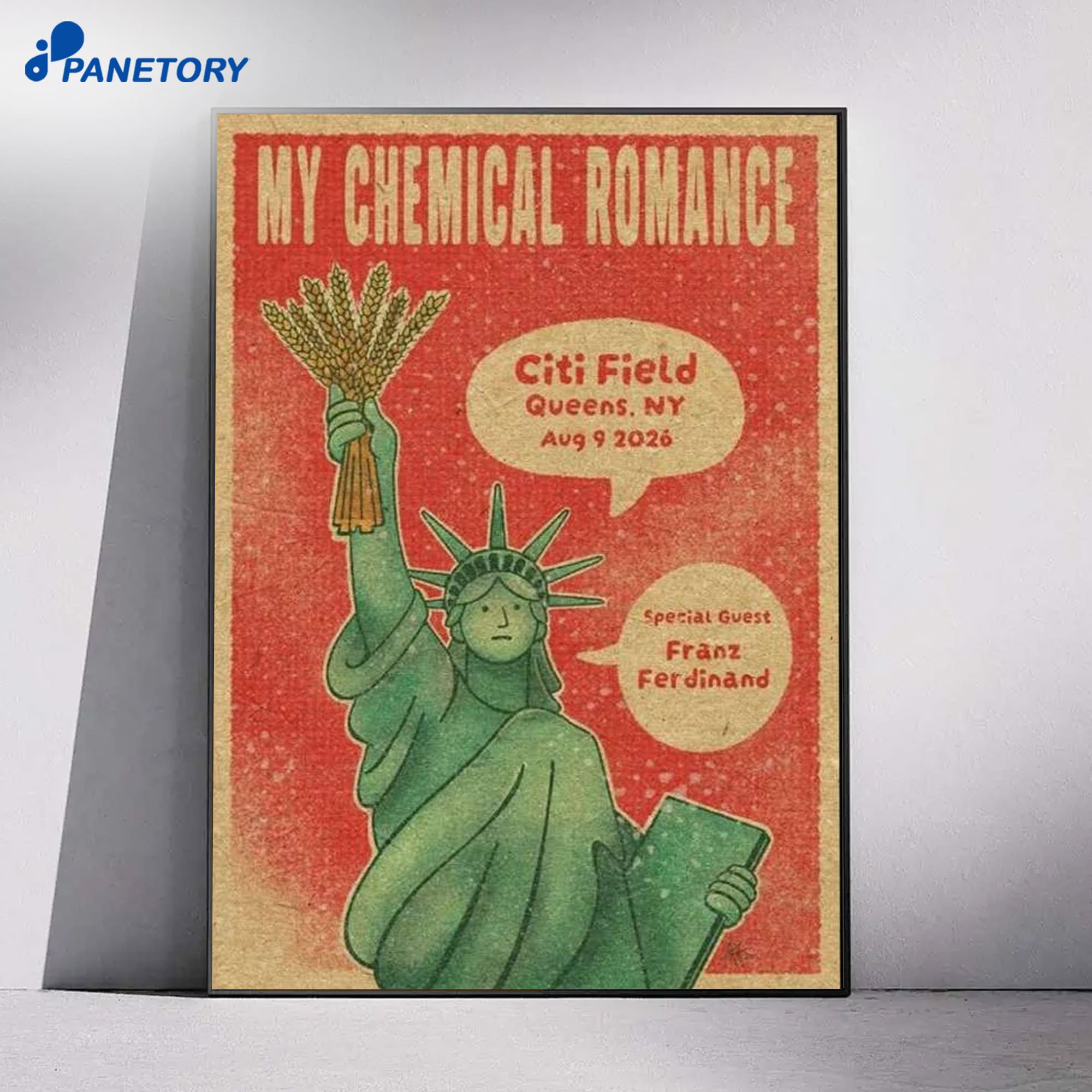 My Chemical Romance Franz Ferdinand Queens Ny Aug 9 2026 Poster 4 My Chemical Romance Franz Ferdinand Queens Ny Aug 9 2026 Poster 1