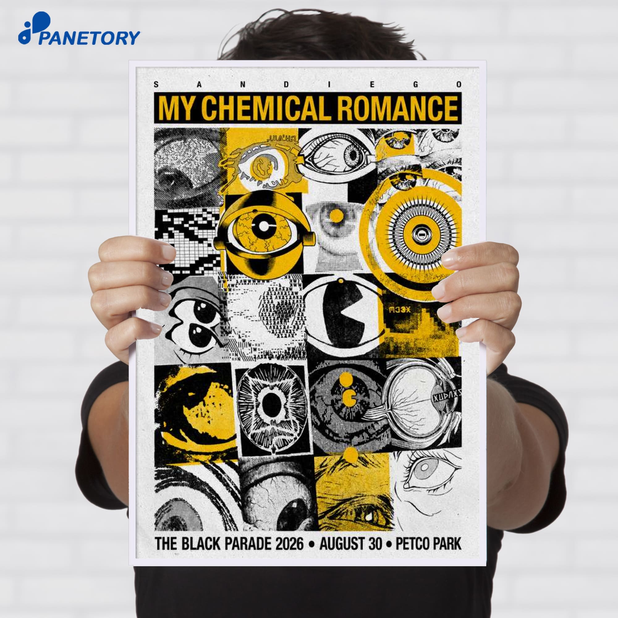My Chemical Romance San Diego Petco Park Aug 30 2026 Poster My Chemical Romance San Diego Petco Park Aug 30 2026 Poster