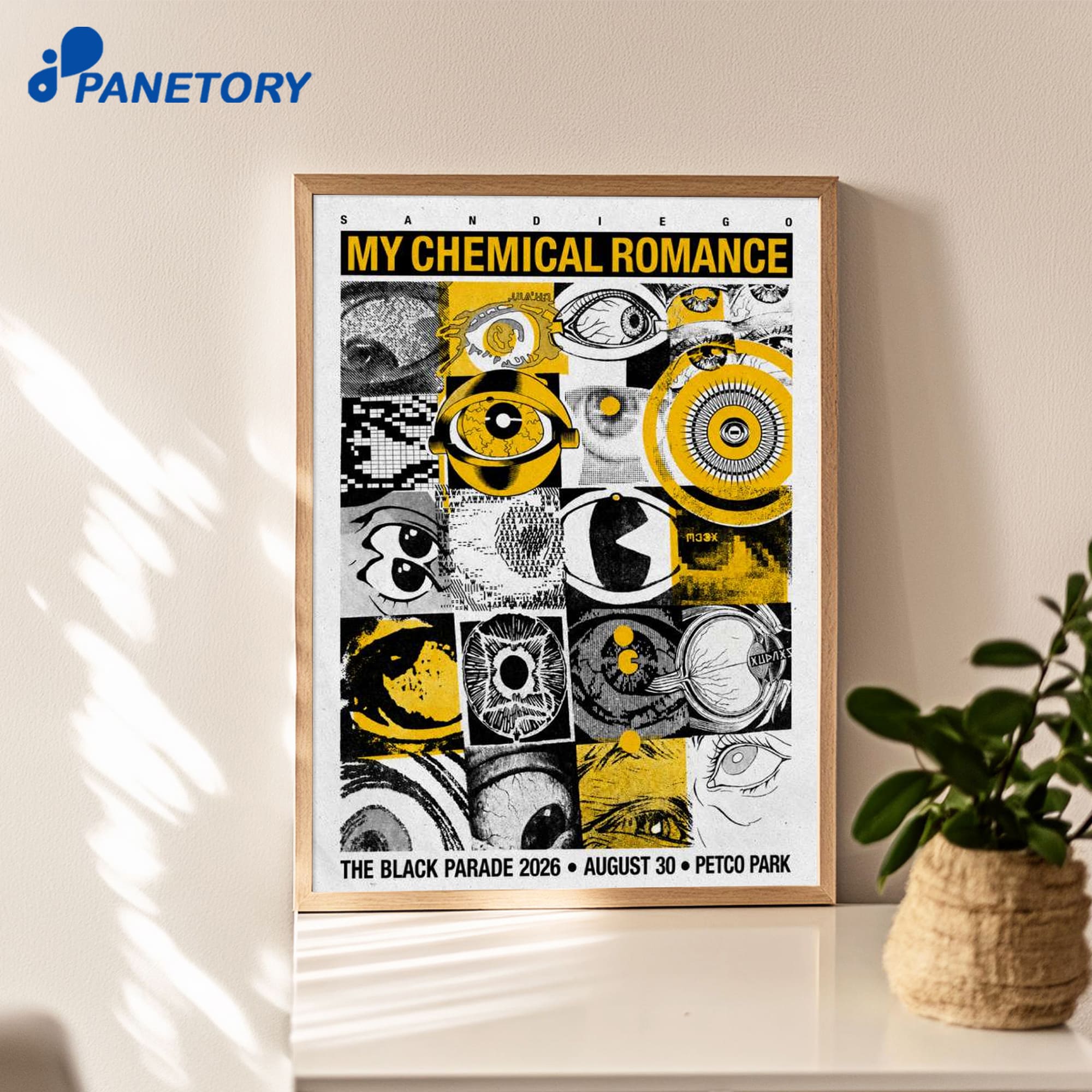 My Chemical Romance San Diego Petco Park Aug 30 2026 Poster My Chemical Romance San Diego Petco Park Aug 30 2026 Poster