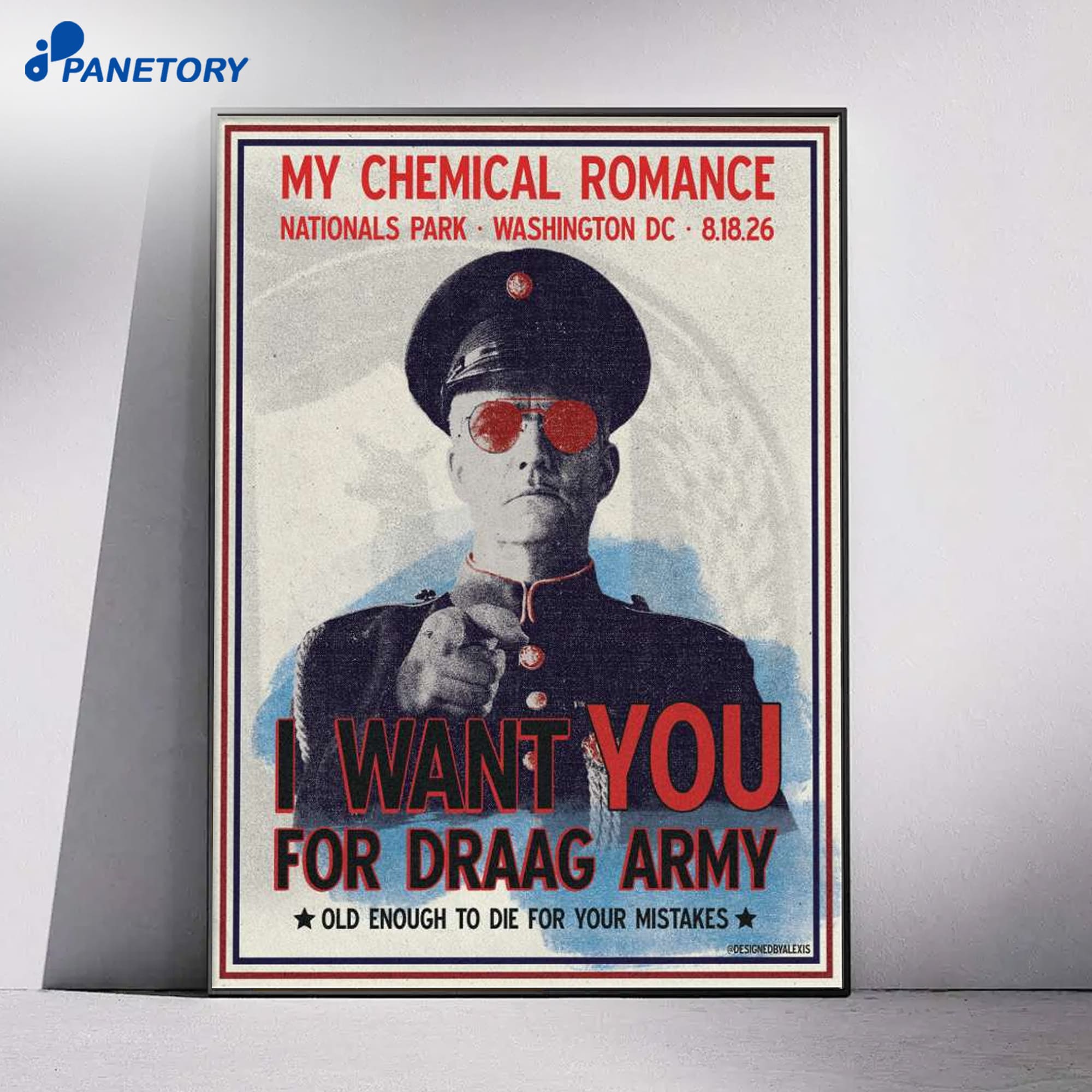 My Chemical Romance Washington Dc Aug 18 2026 Poster 4 My Chemical Romance Washington Dc Aug 18 2026 Poster 1