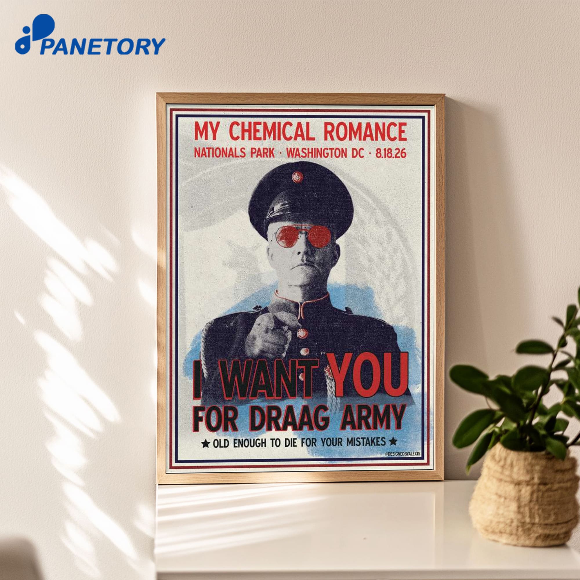 My Chemical Romance Washington Dc Aug 18 2026 Poster My Chemical Romance Washington Dc Aug 18 2026 Poster