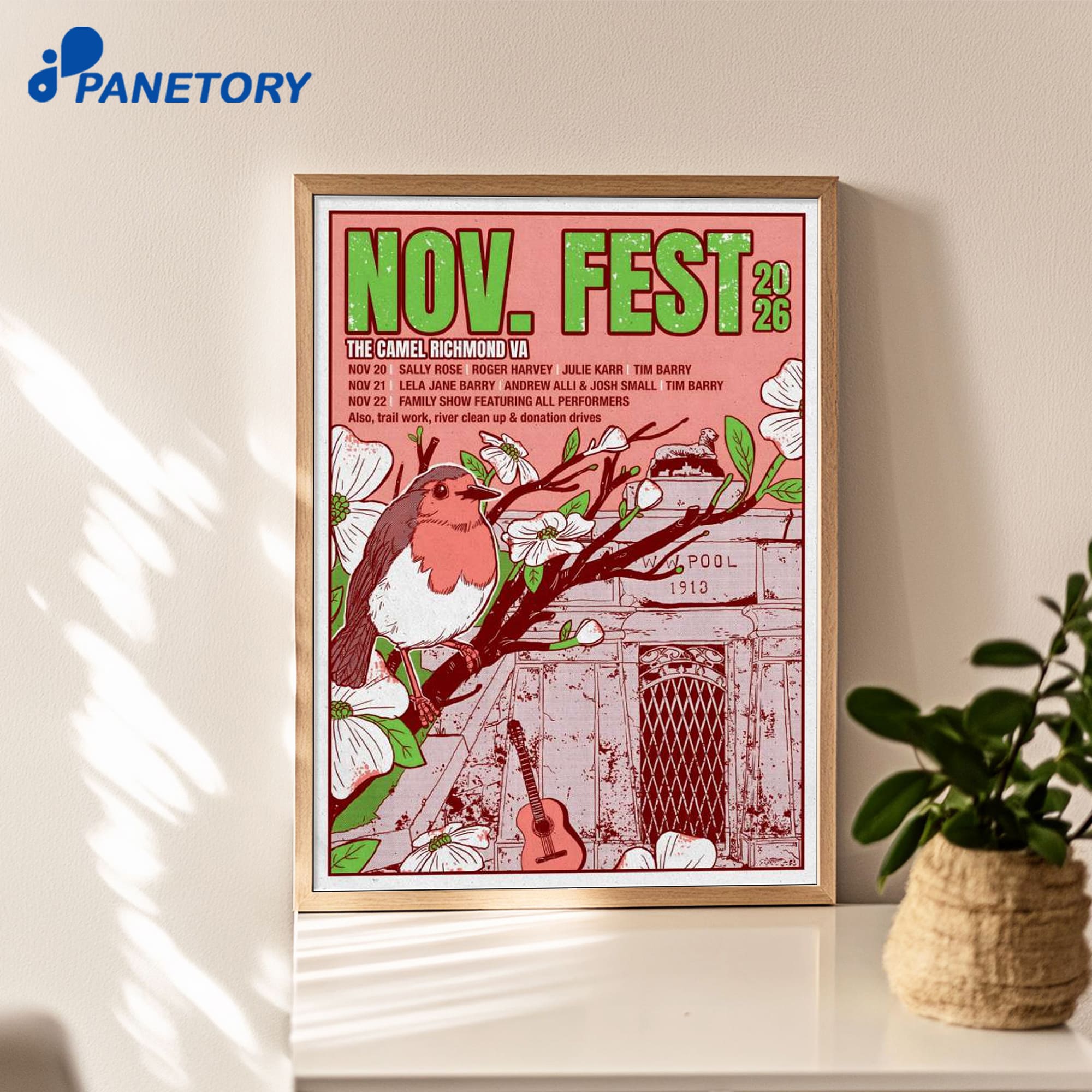 Nov. Fest The Camel Richmond Va 2026 Poster Nov. Fest The Camel Richmond Va 2026 Poster