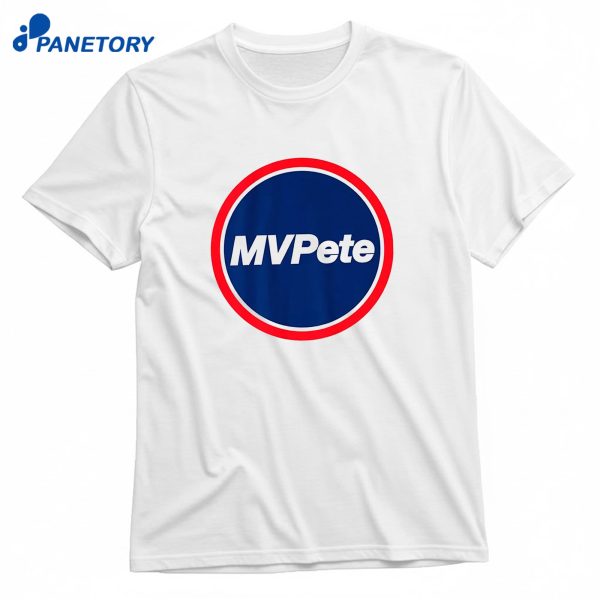 Pete Crow-Armstrong Mvpete Logo T-Shirt