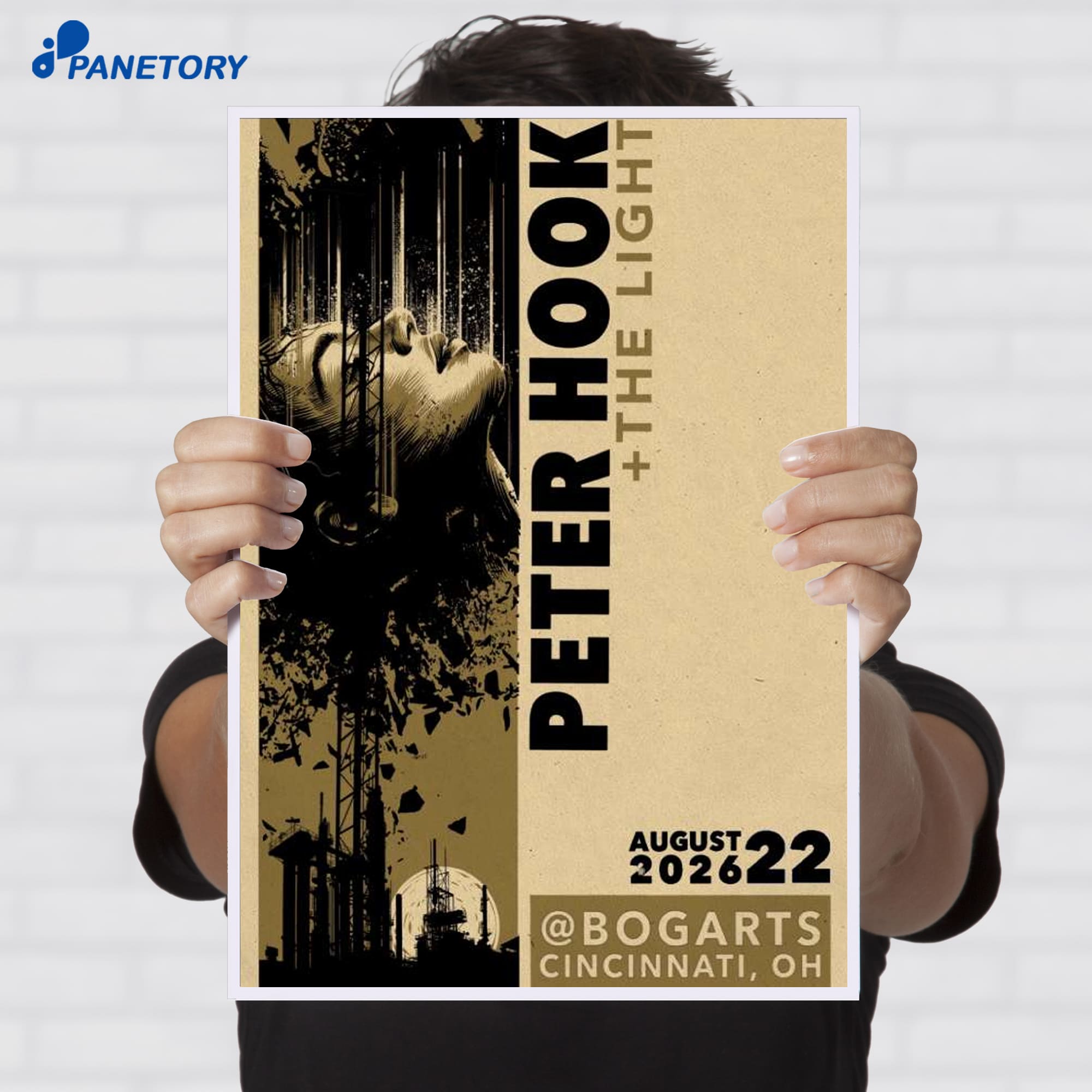 Peter Hook And The Light Cincinnati Oh Aug 22 2026 Poster Peter Hook And The Light Cincinnati Oh Aug 22 2026 Poster