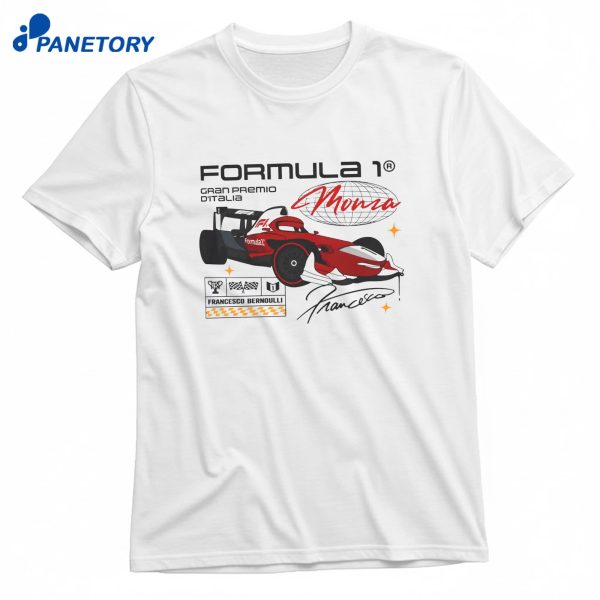 Pixar Cars X Formula 1 Francesco Bernoulli T-Shirt
