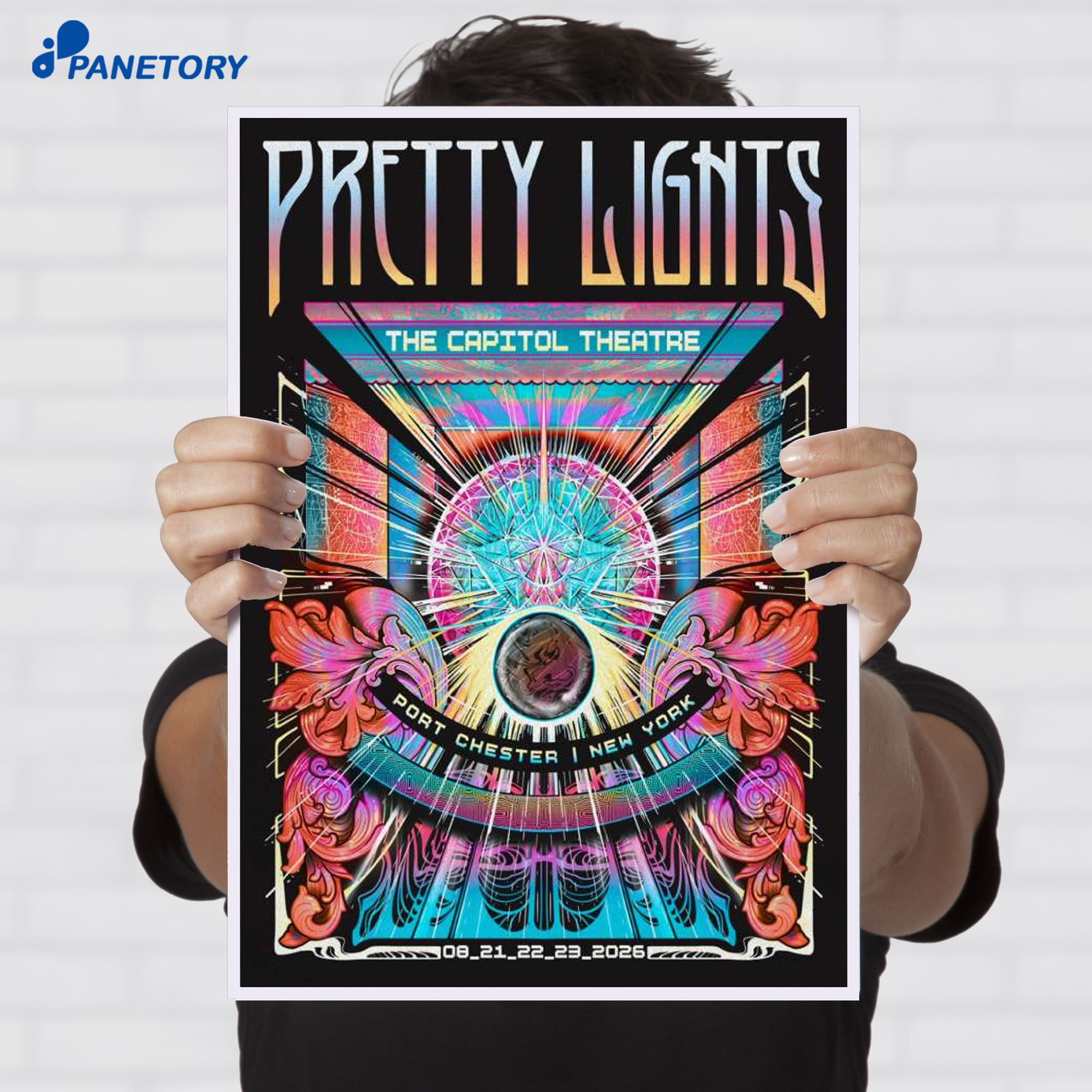 Pretty Lights The Capitol Theatre Port Chester Ny Aug 21-23 2026 Poster Pretty Lights The Capitol Theatre Port Chester Ny Aug 21-23 2026 Poster