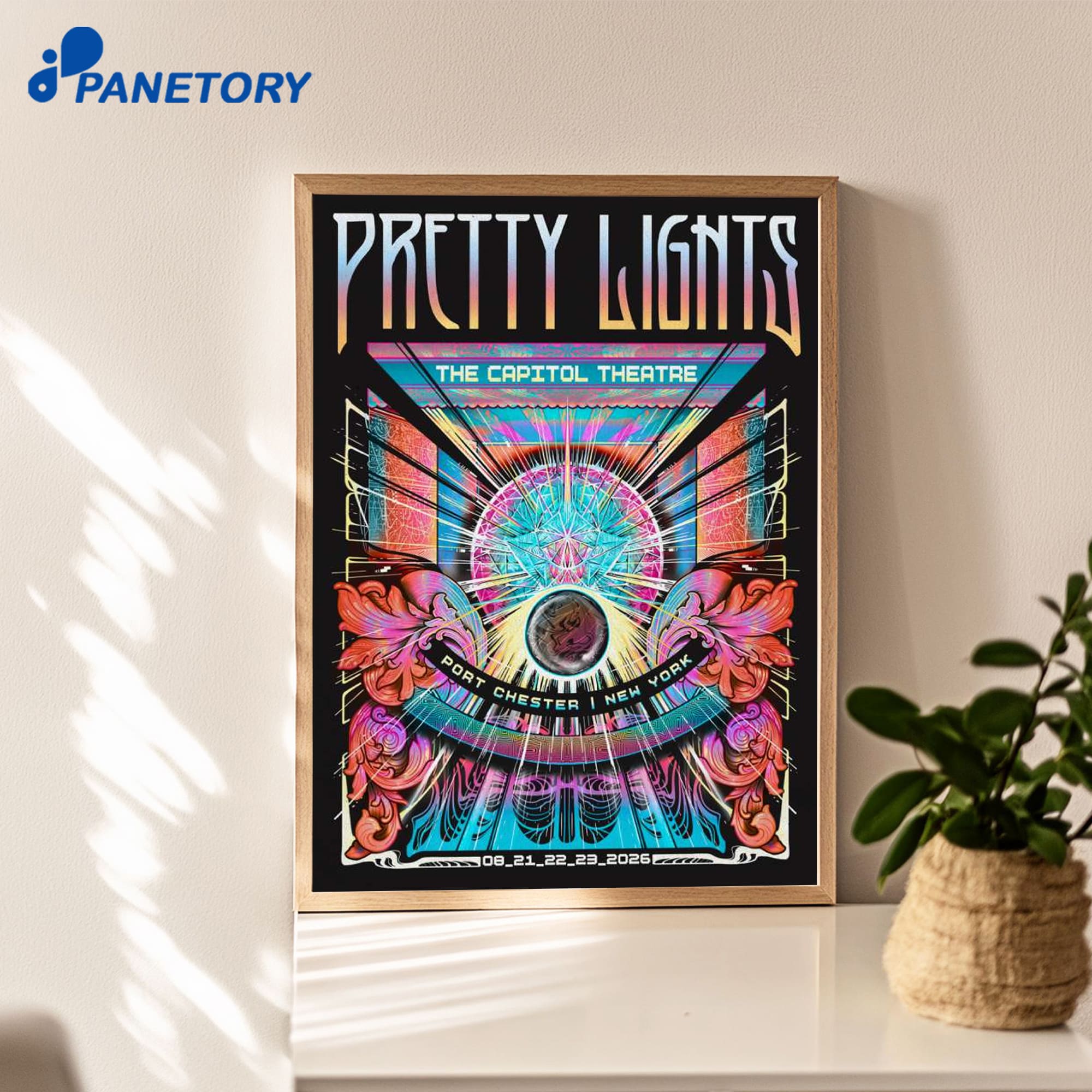 Pretty Lights The Capitol Theatre Port Chester Ny Aug 21-23 2026 Poster Pretty Lights The Capitol Theatre Port Chester Ny Aug 21-23 2026 Poster