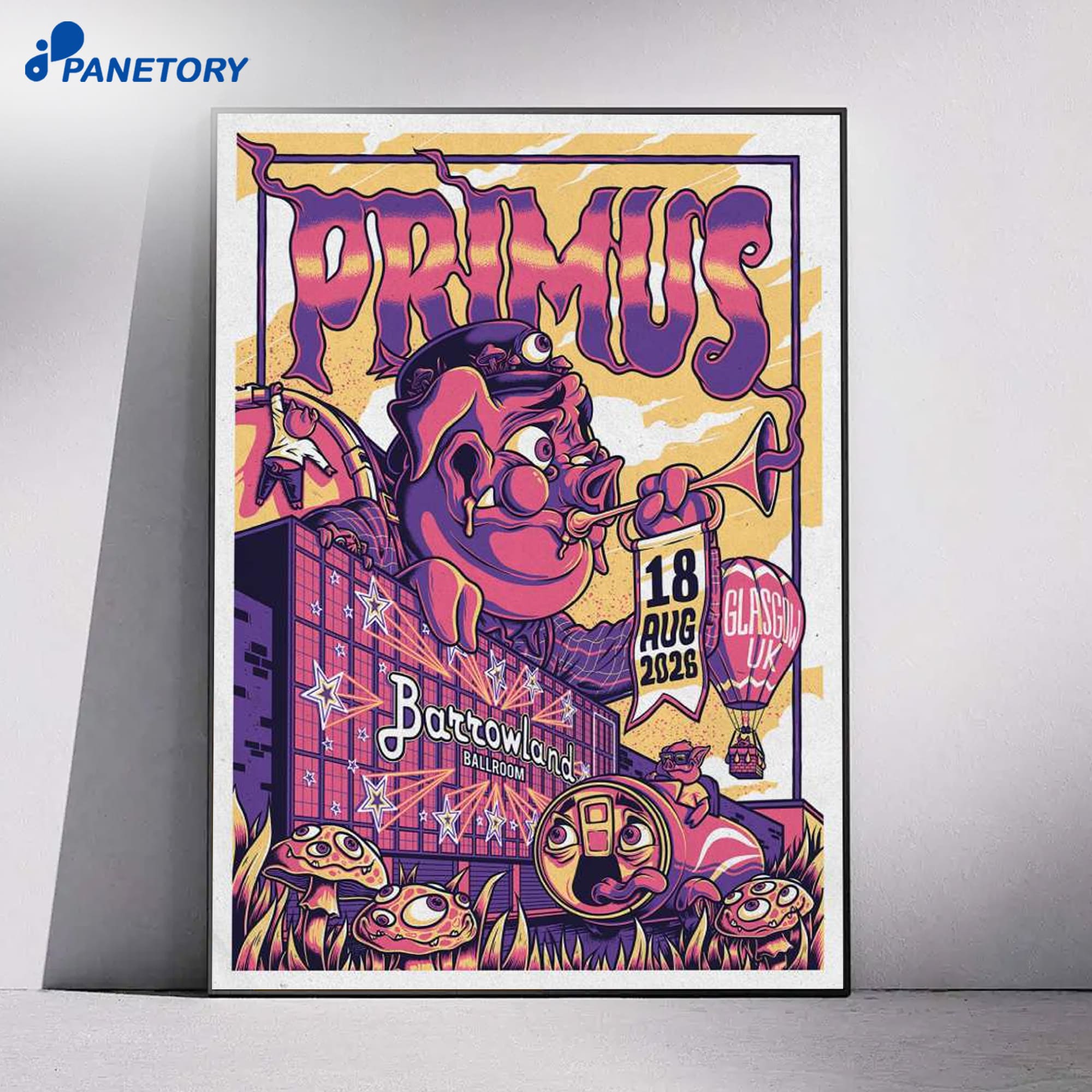 Primus Glasgow Uk Aug 18 2026 Poster 4 Primus Glasgow Uk Aug 18 2026 Poster 1