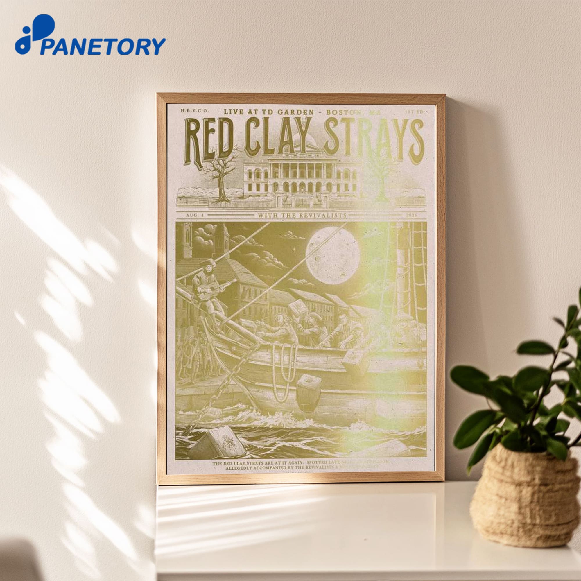 Red Clay Strays Td Garden Boston Ma 2026 Poster Red Clay Strays Td Garden Boston Ma 2026 Poster
