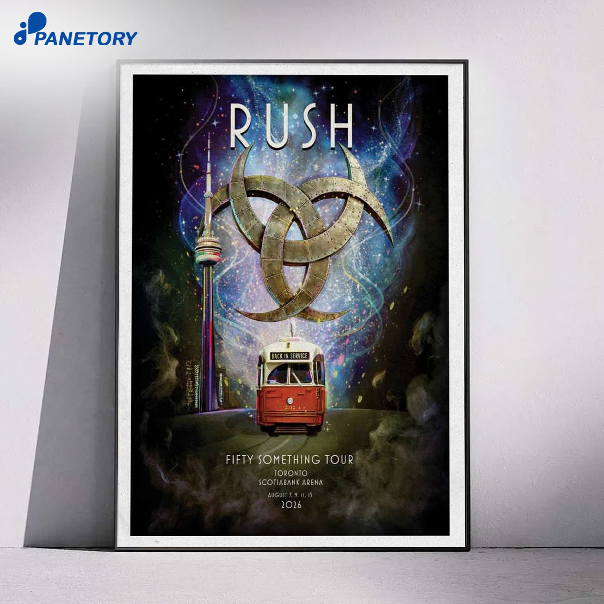Rush Scotiabank Arena Toronto Aug 7 9 11 13 2026 Poster 4 Rush Scotiabank Arena Toronto Aug 7 9 11 13 2026 Poster 1