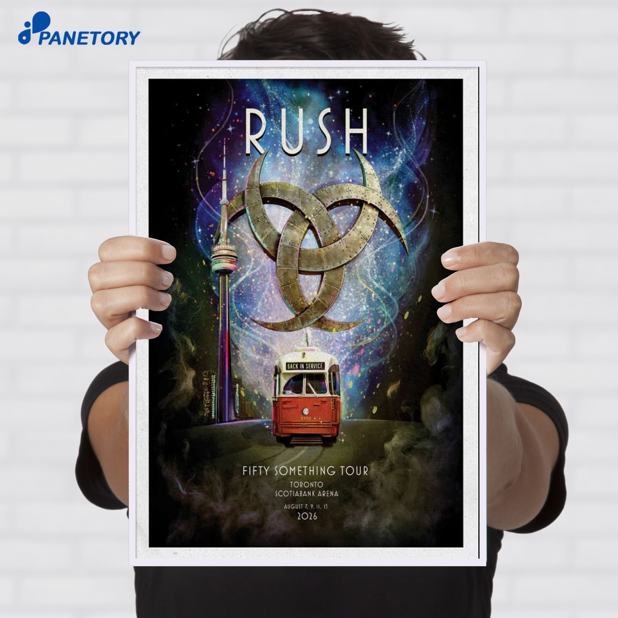 Rush Scotiabank Arena Toronto Aug 7 9 11 13 2026 Poster Rush Scotiabank Arena Toronto Aug 7 9 11 13 2026 Poster