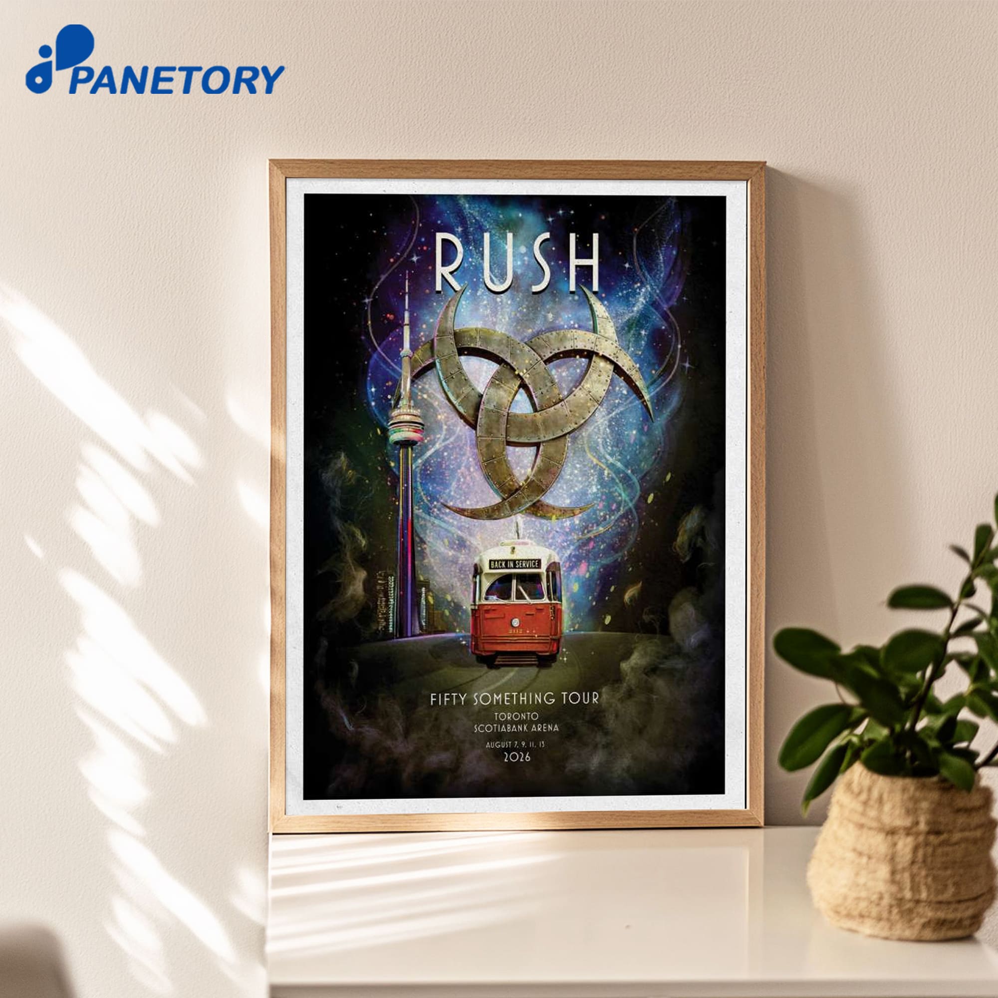Rush Scotiabank Arena Toronto Aug 7 9 11 13 2026 Poster Rush Scotiabank Arena Toronto Aug 7 9 11 13 2026 Poster