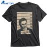 Sheldon Cooper Joker Mugshot T-shirt 1