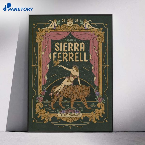 Sierra Ferrell Birmingham Al Tour Aug 15 2026 Poster