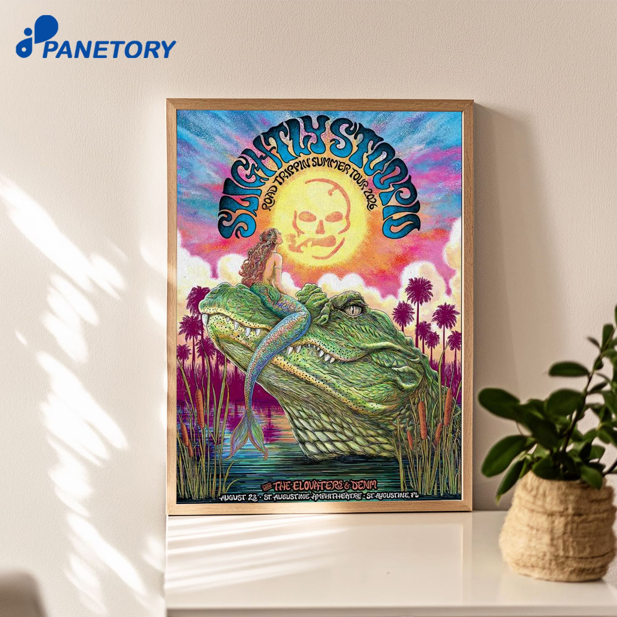 Sightly Stoopid St. Augustine Fl Aug 23 2026 Poster Sightly Stoopid St. Augustine Fl Aug 23 2026 Poster